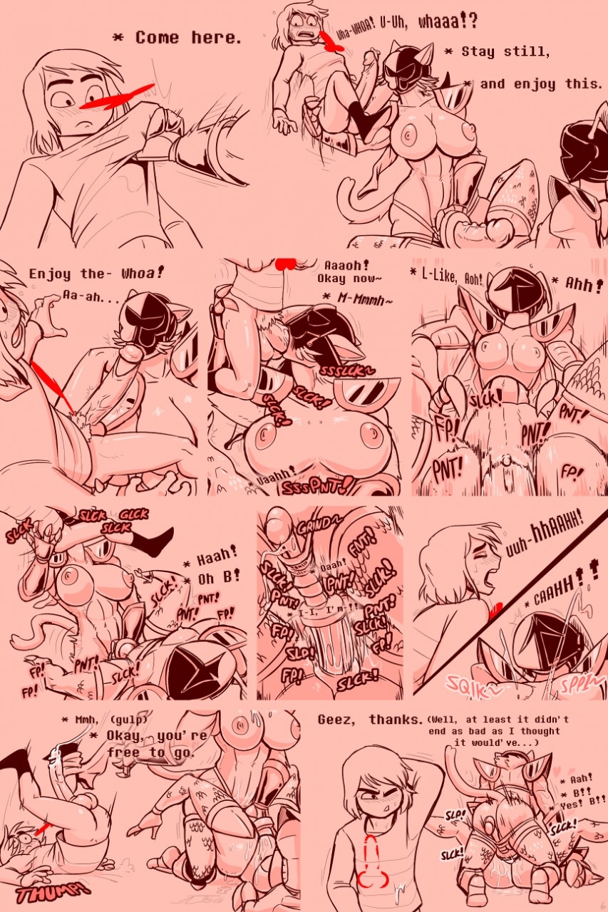 Under her Tail Toriel Hentai