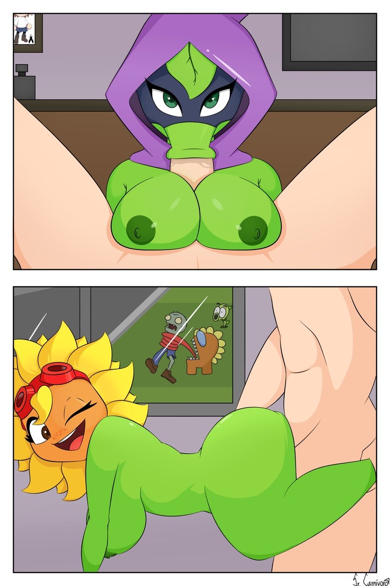 Plants VS Zombies Green Shadow Rule34 Hentai