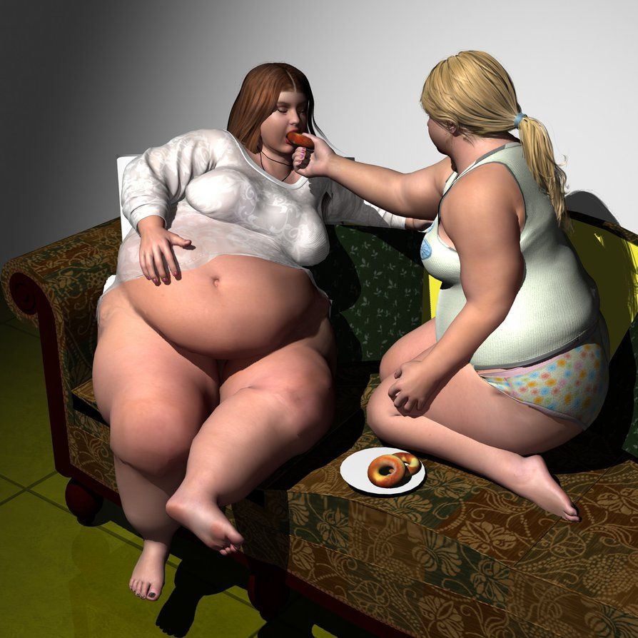 Super thick naked women