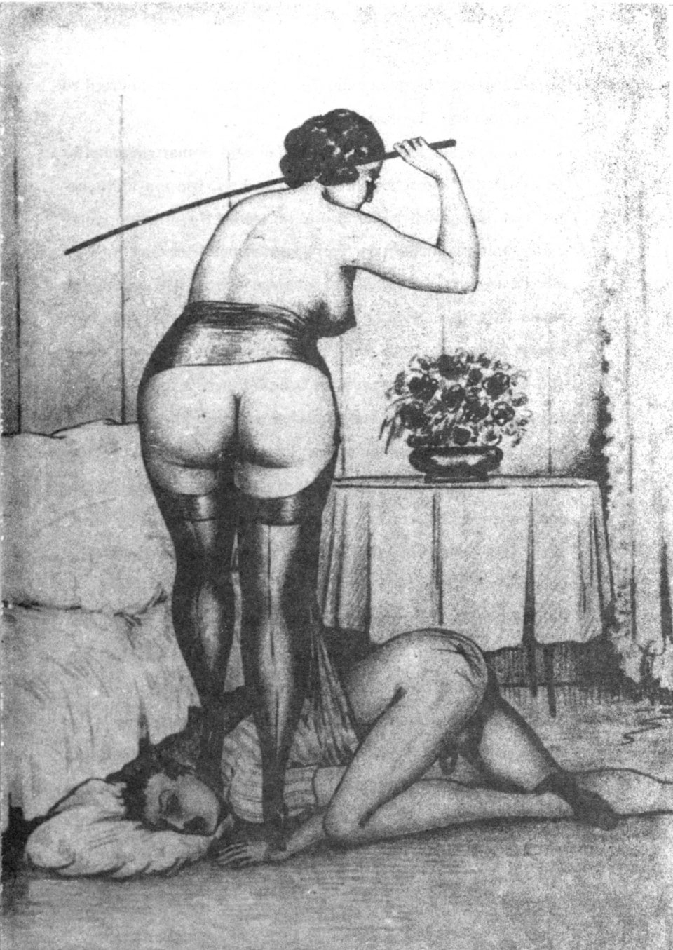 Retro porn films with strapon