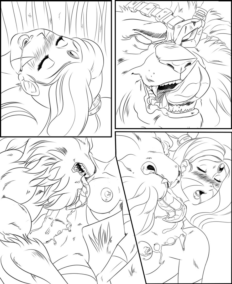 Niadley and Rengar Comic Hentai