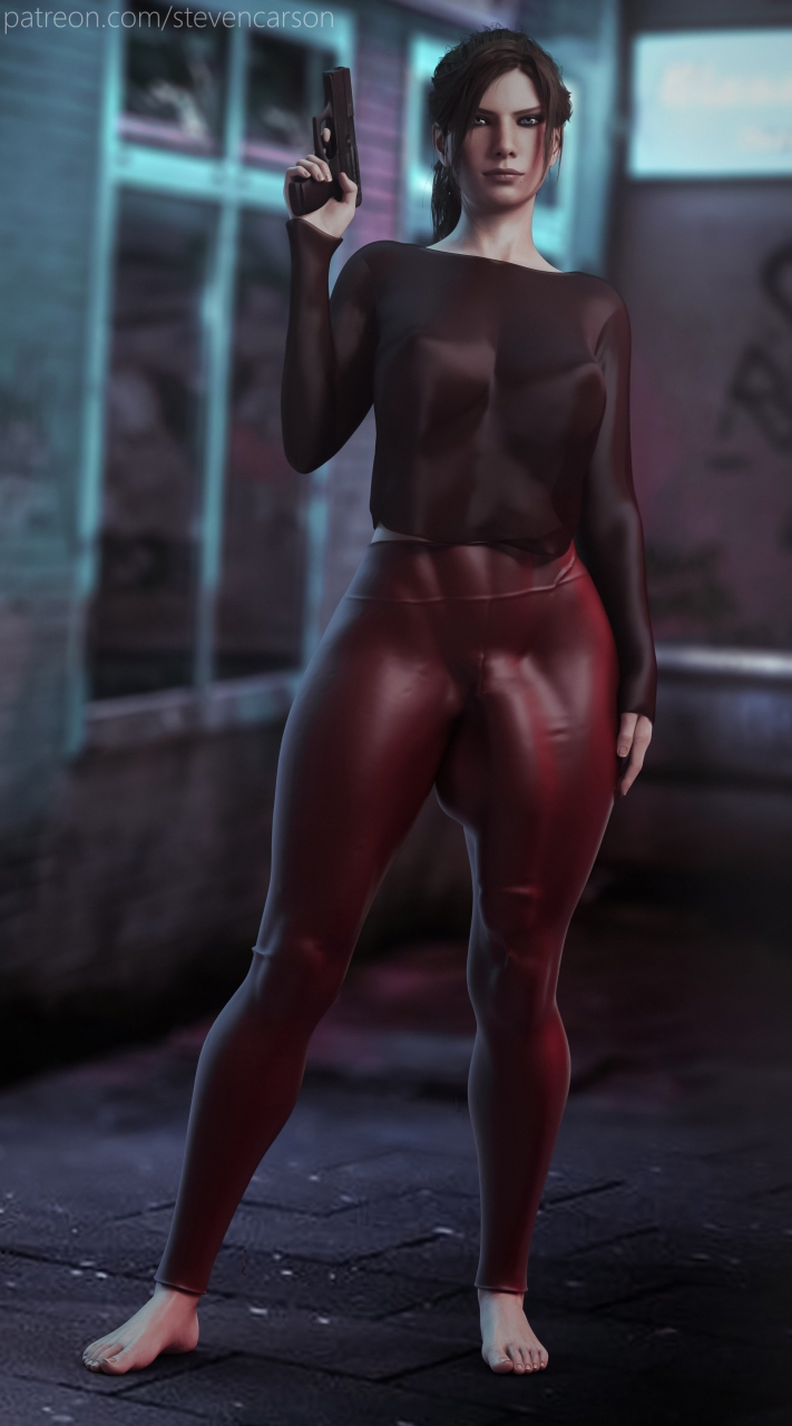 Stevencarson Claire Redfield Futanari Hentai