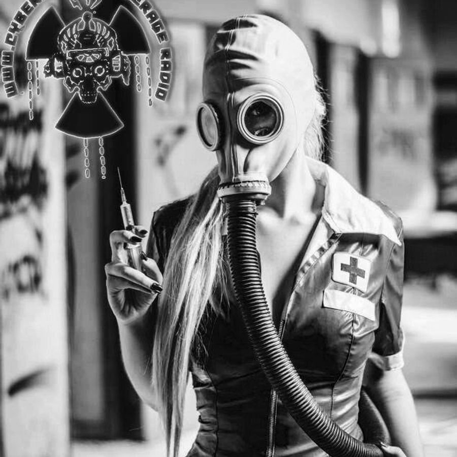 Latex gas mask suffocation
