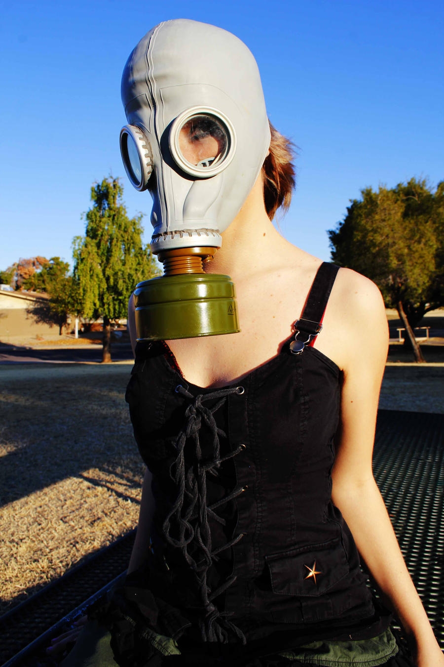 Heavy Rubber Gasmask