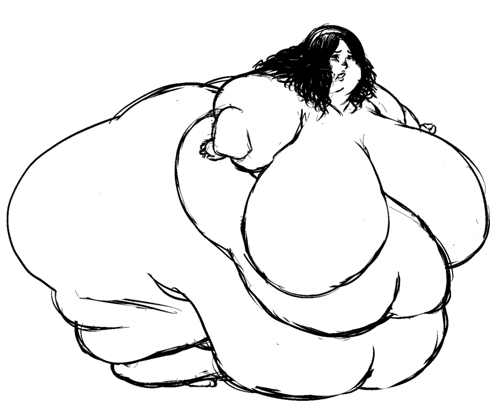 Private photo of naked Russian SSBBW