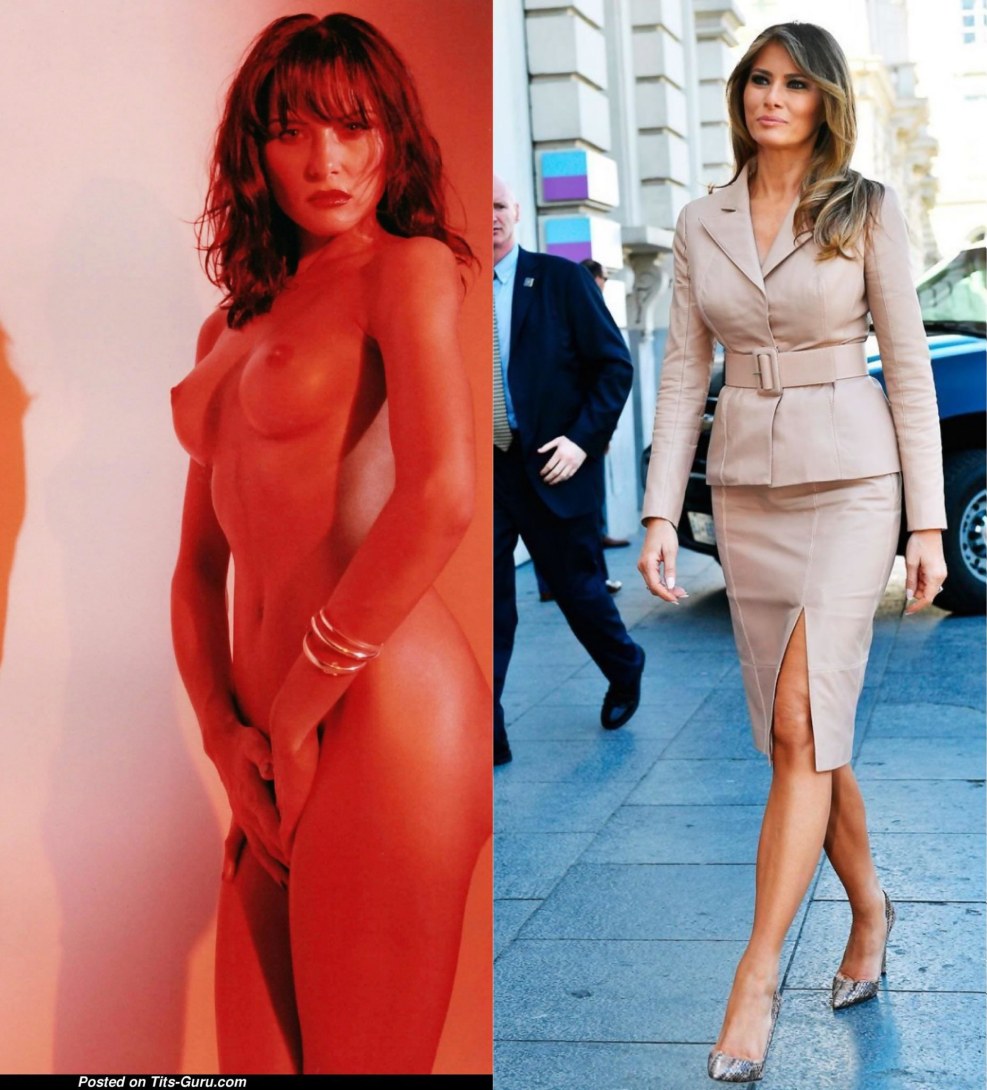 Melania Trump with bare tits