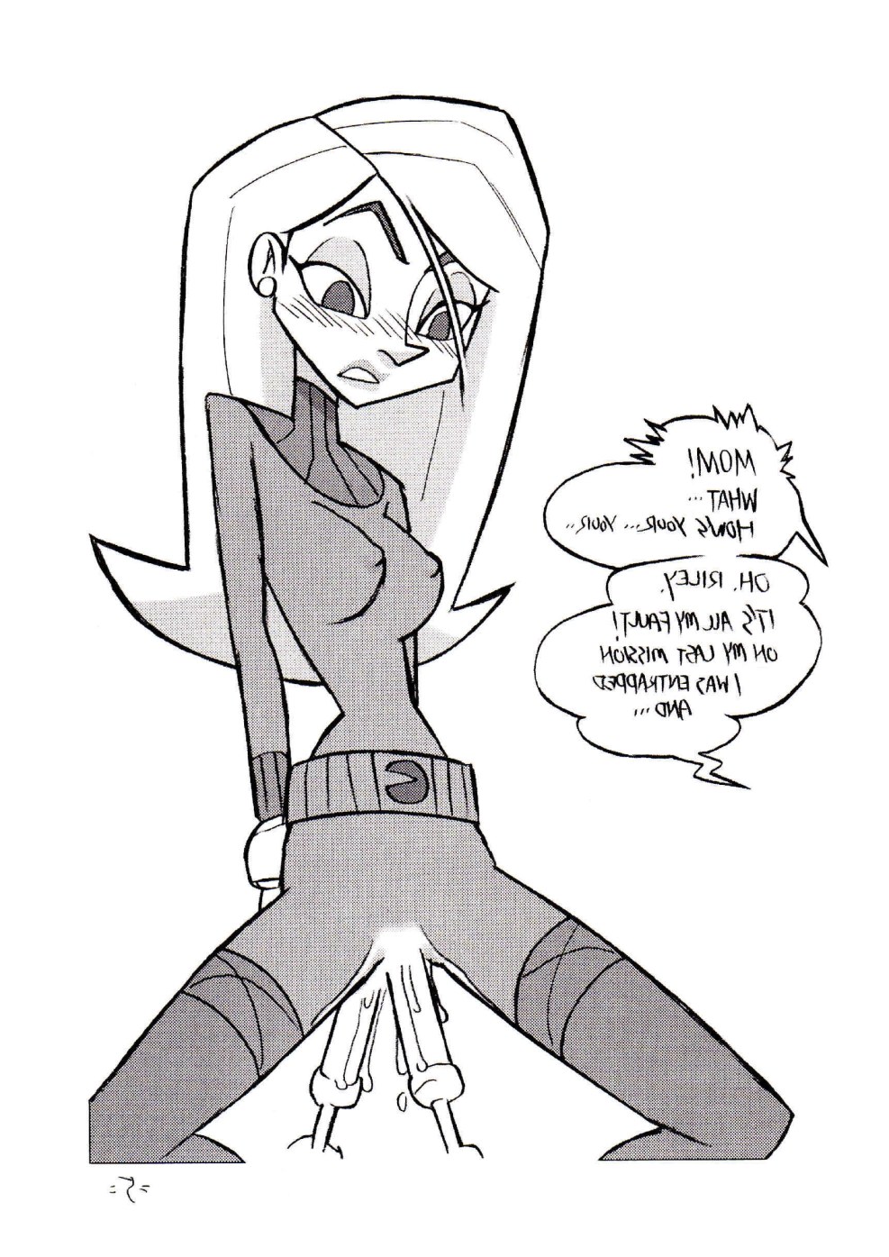 Cartoon Reality Kim Possible Comics