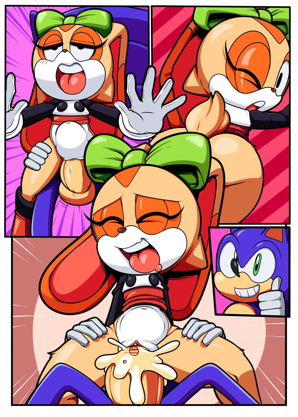 Vanilla Rabbit pregnancy Naked