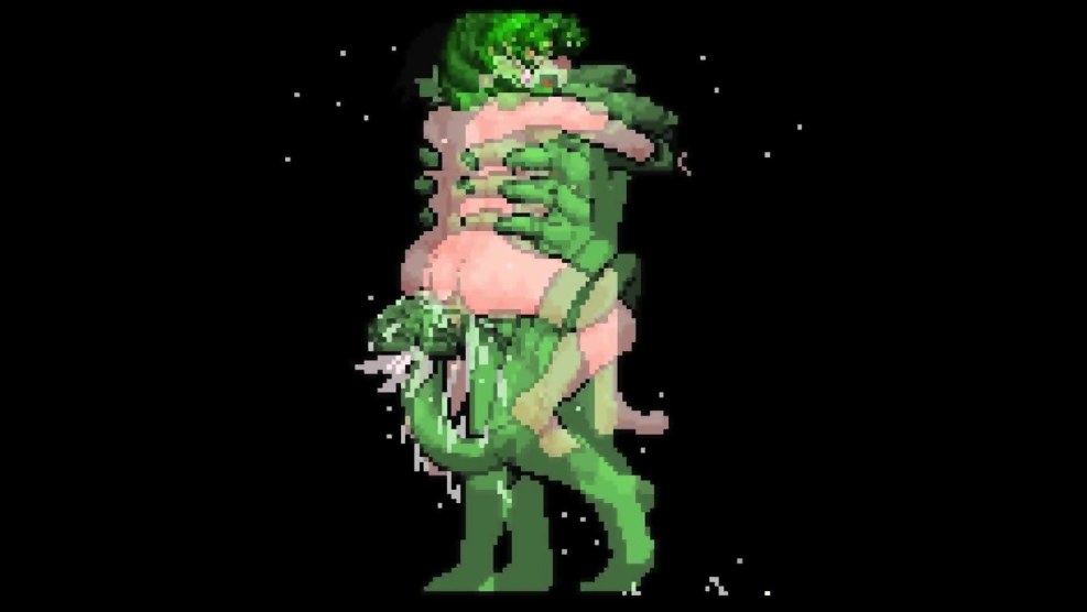 Maniac anime pixel art