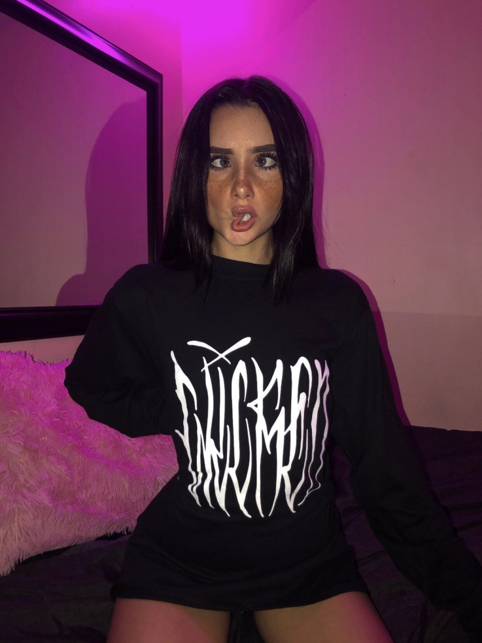 Solo close -up video