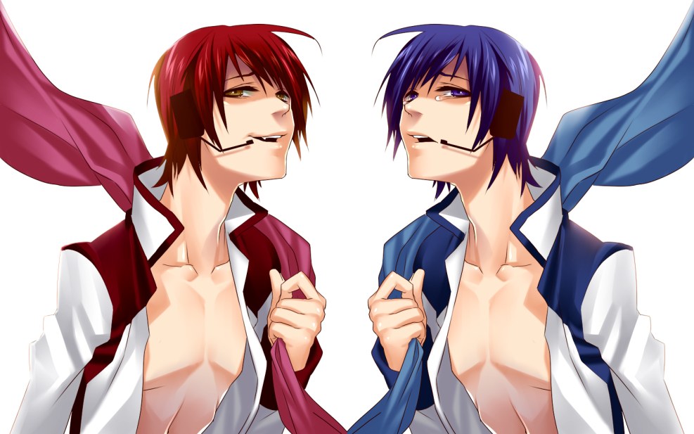 Hentai Vocaloid Kaito and Akaito