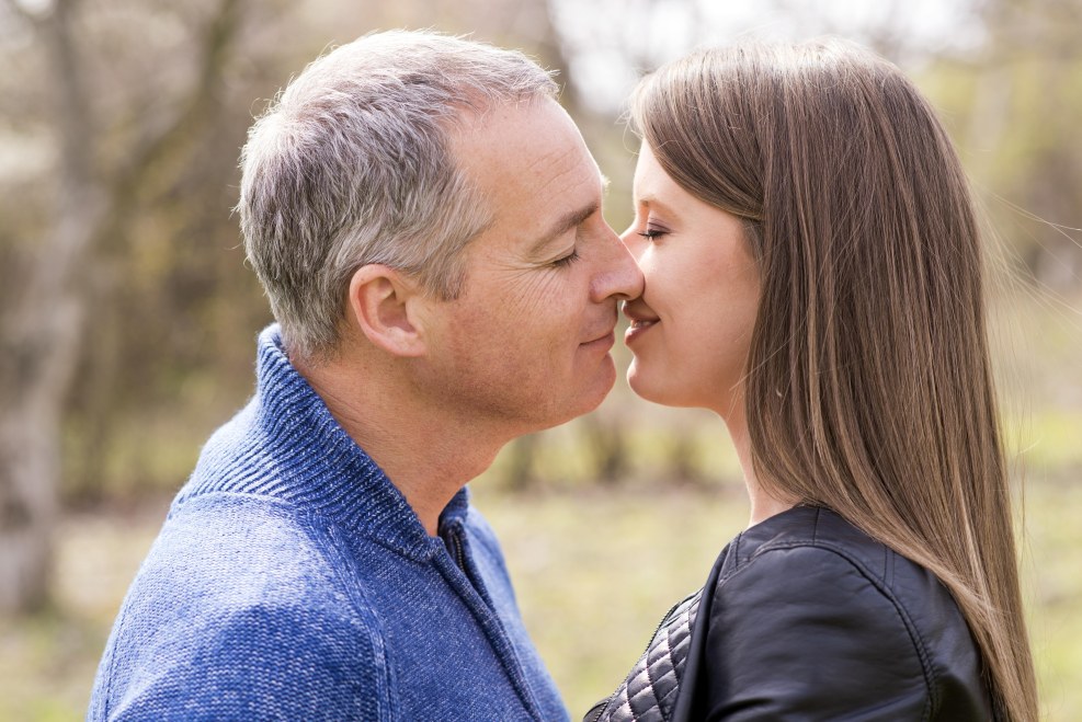 Mature men and young girls