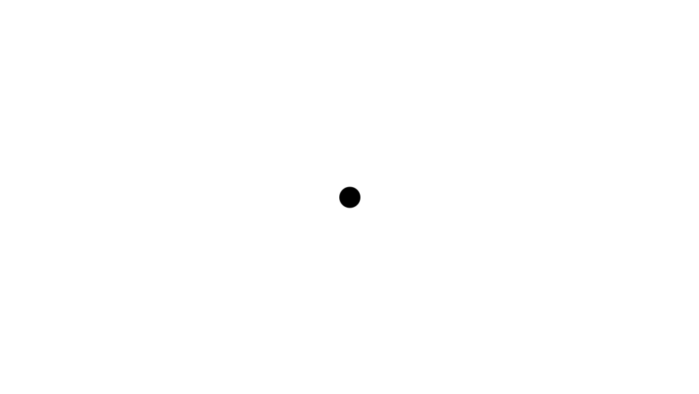 Minimalism on a black background