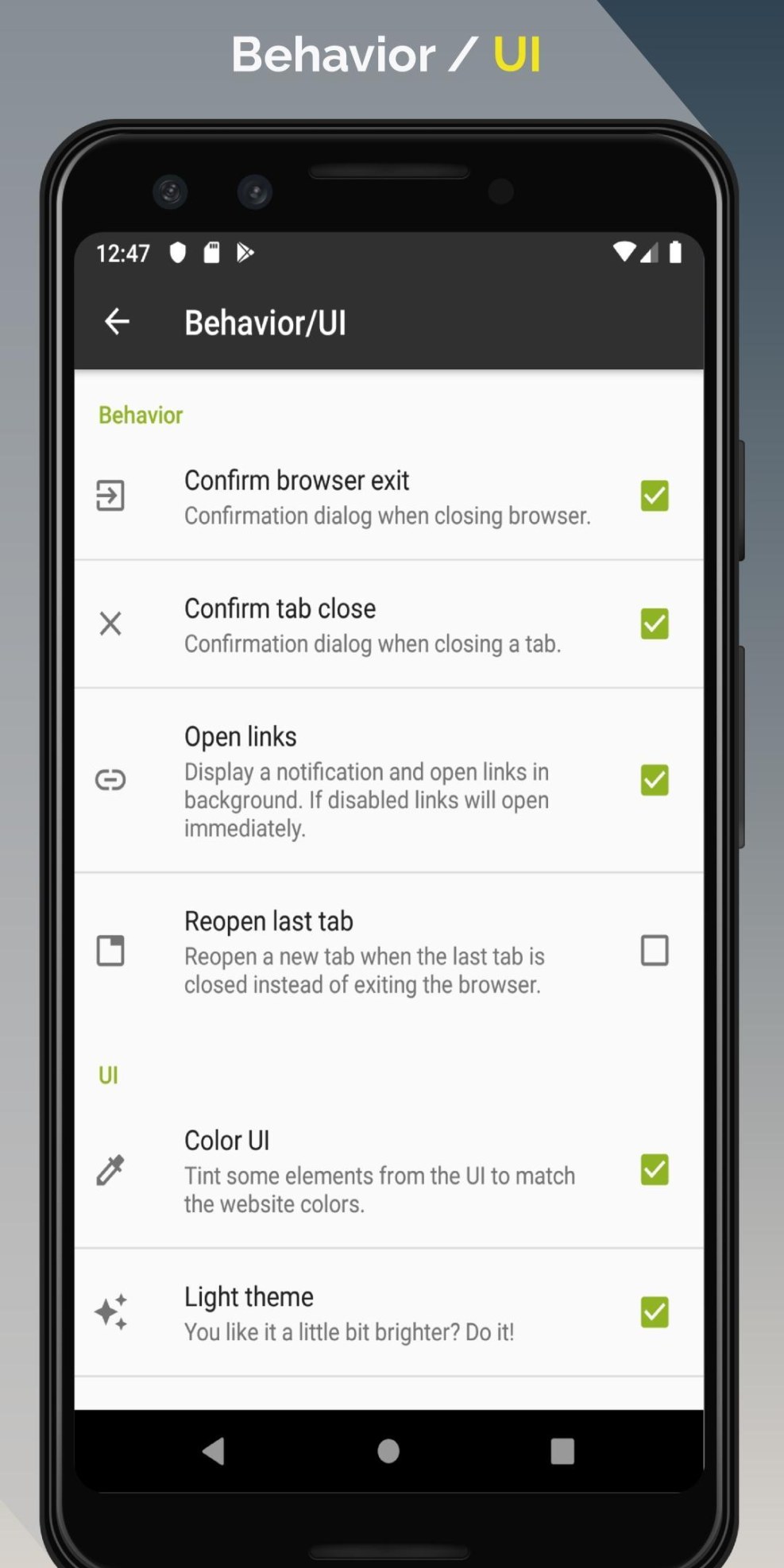 Indian browser for android TV