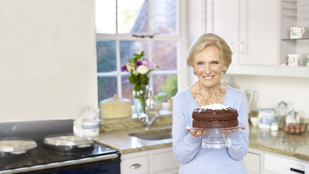 Walnut cake from Mary Berry