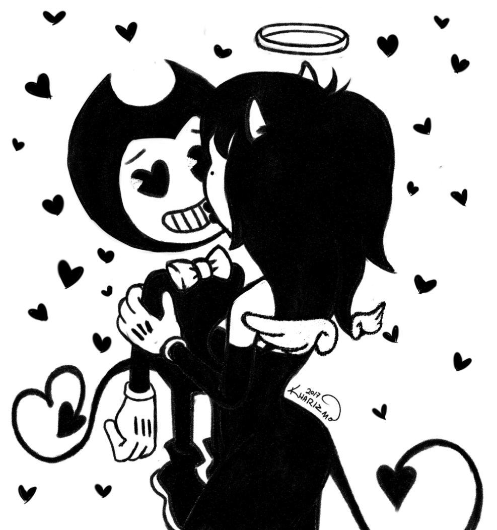 Alice and Bendy sketches