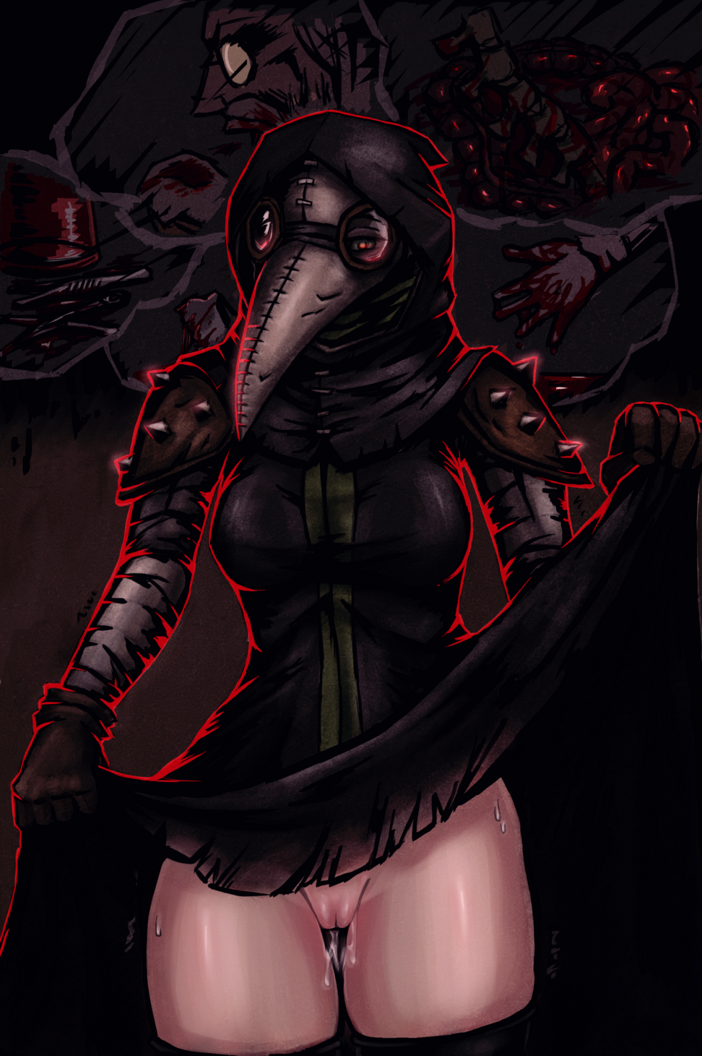Darkest Dungeon Plague Doctor Art Rule 34