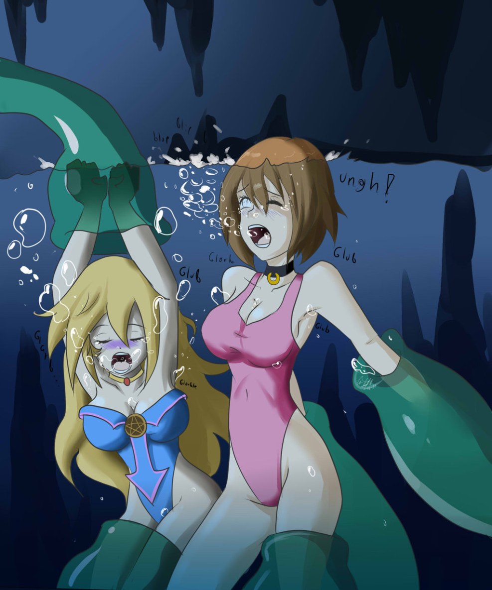 Hentai Underwater drowning