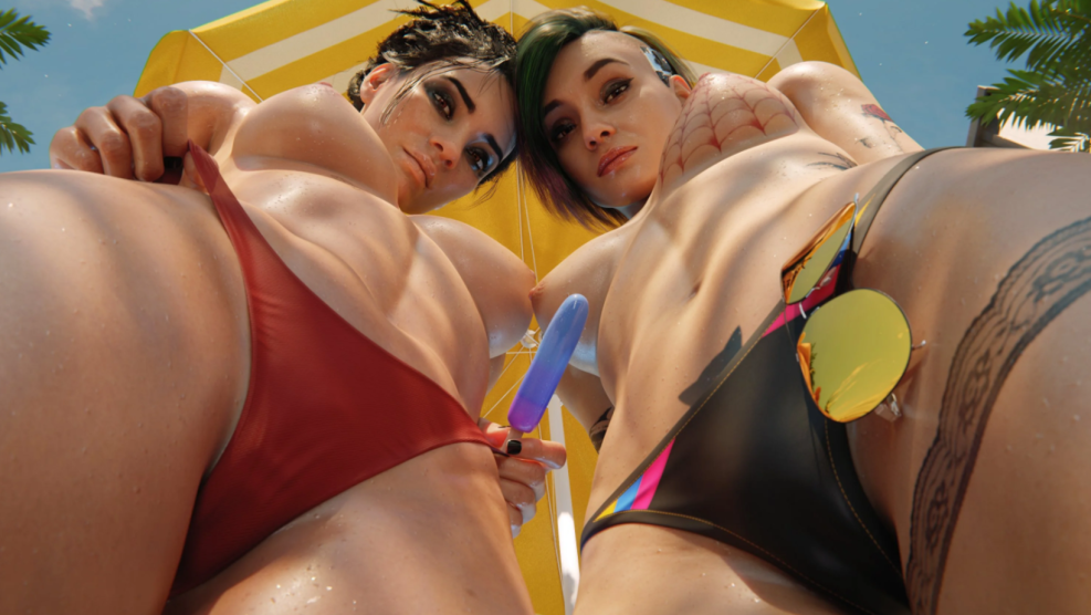 Cyberpunk 2077 Judy Alvarez XXX