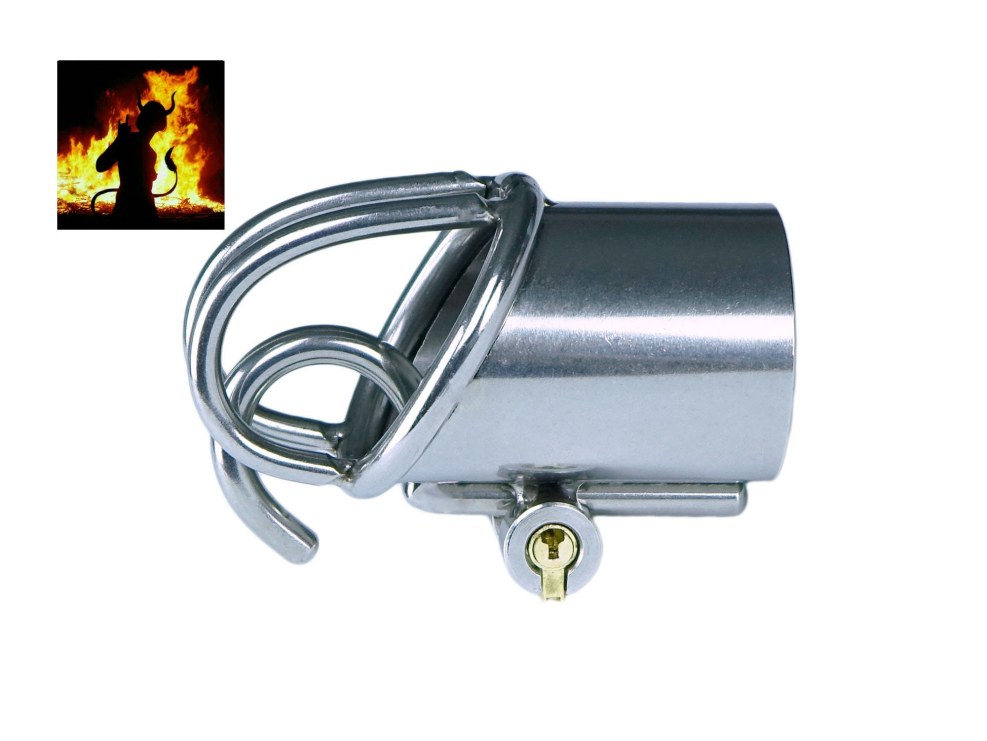 Male fidelity belt piercing