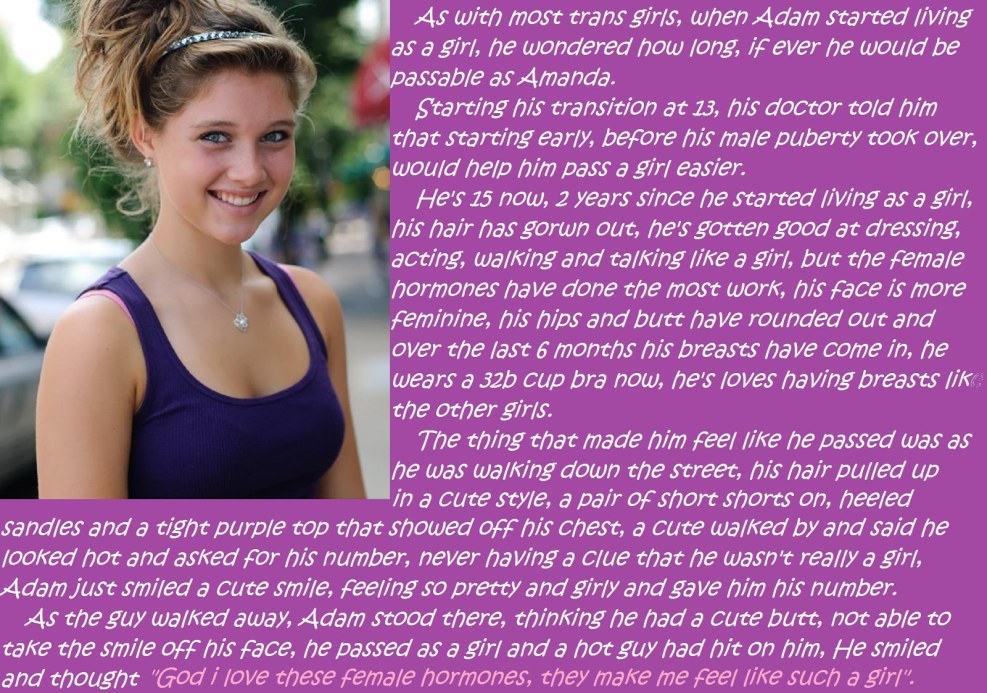 Take Hormones Fem Caption