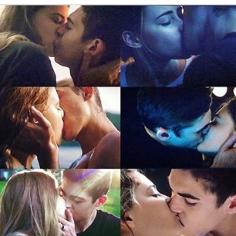 Hardin and Tessa kiss