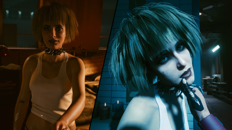 Cyberpunk 2077 Judy Alvarez Burned