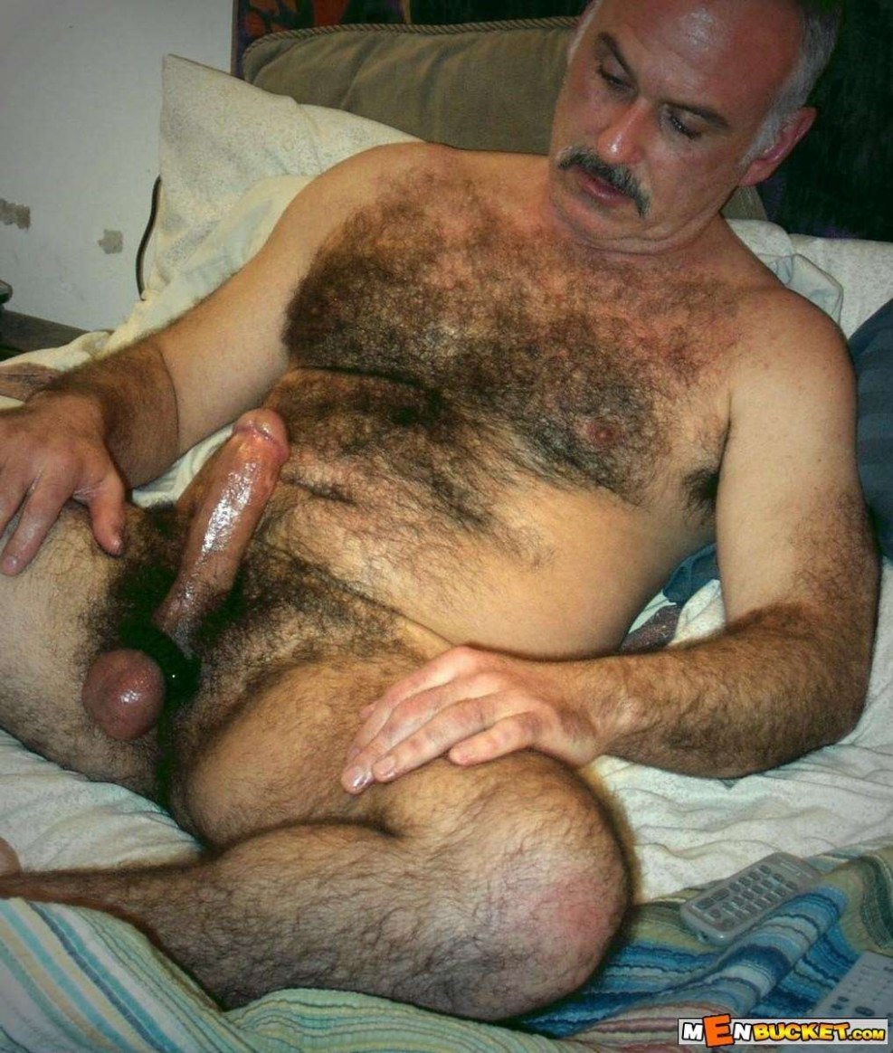 Hairy guys with huge members