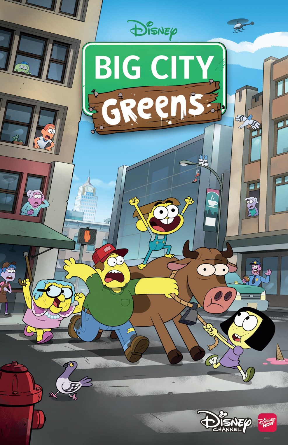 Family Green in the city of season 3