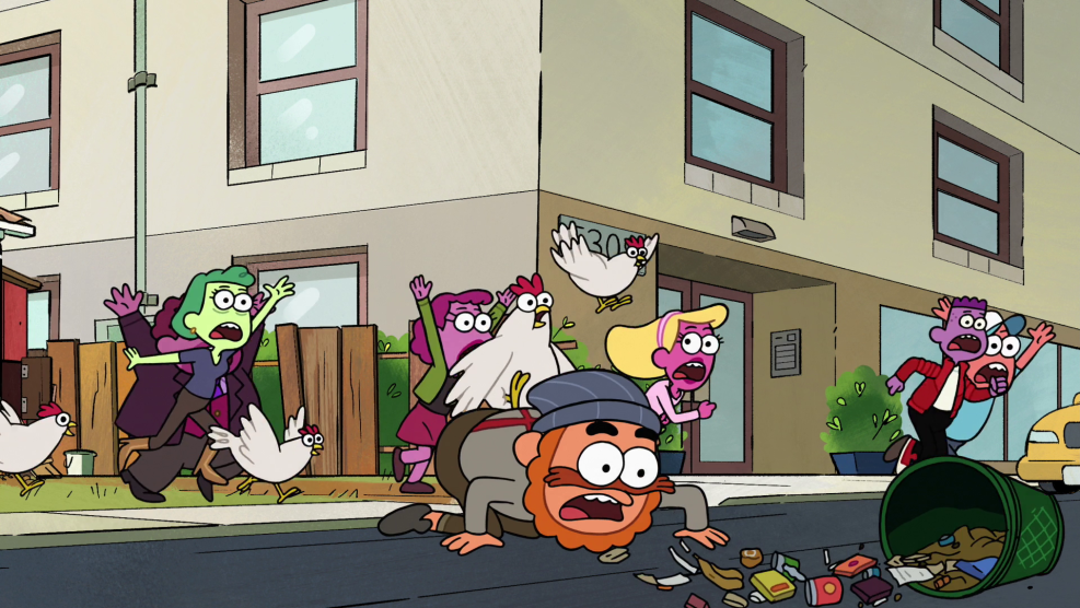 Family Green in the city of Gloria crying