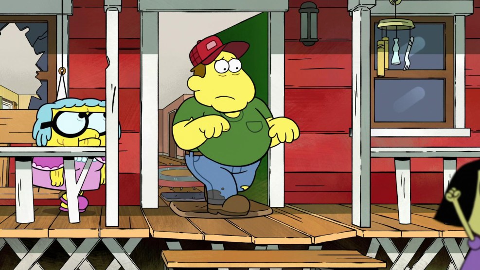 Green family in the city