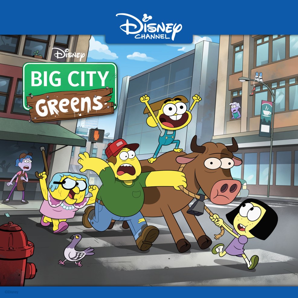 Disney + Green Family in the city