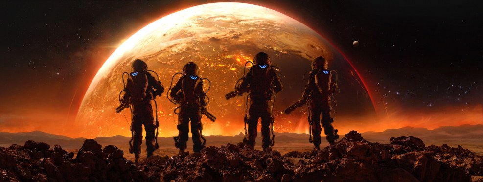 Gamer wallpaper red black