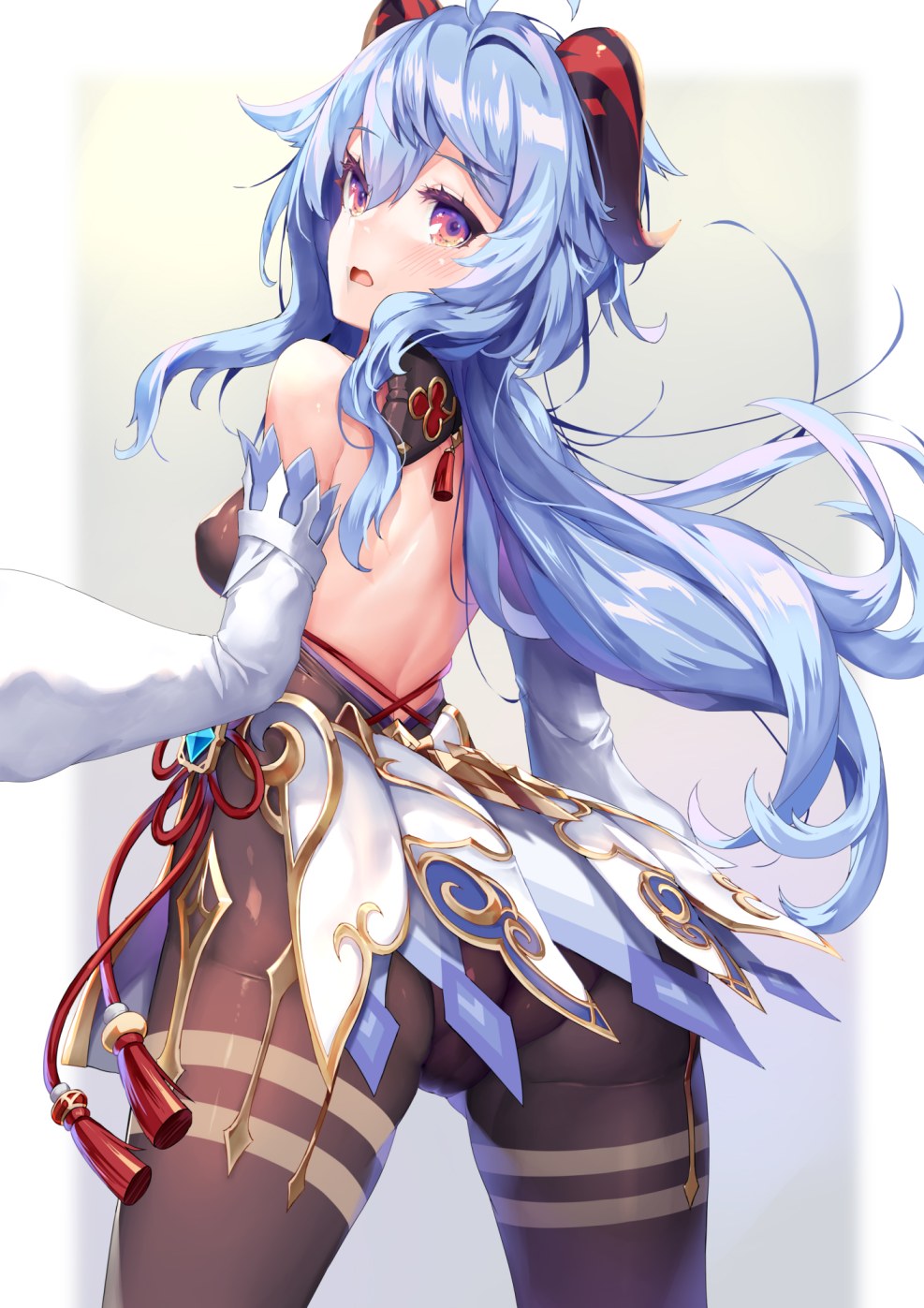 Gan Yu and Mona Genshin