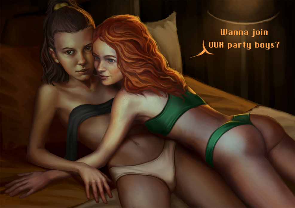 Naked eleven Stranger Things