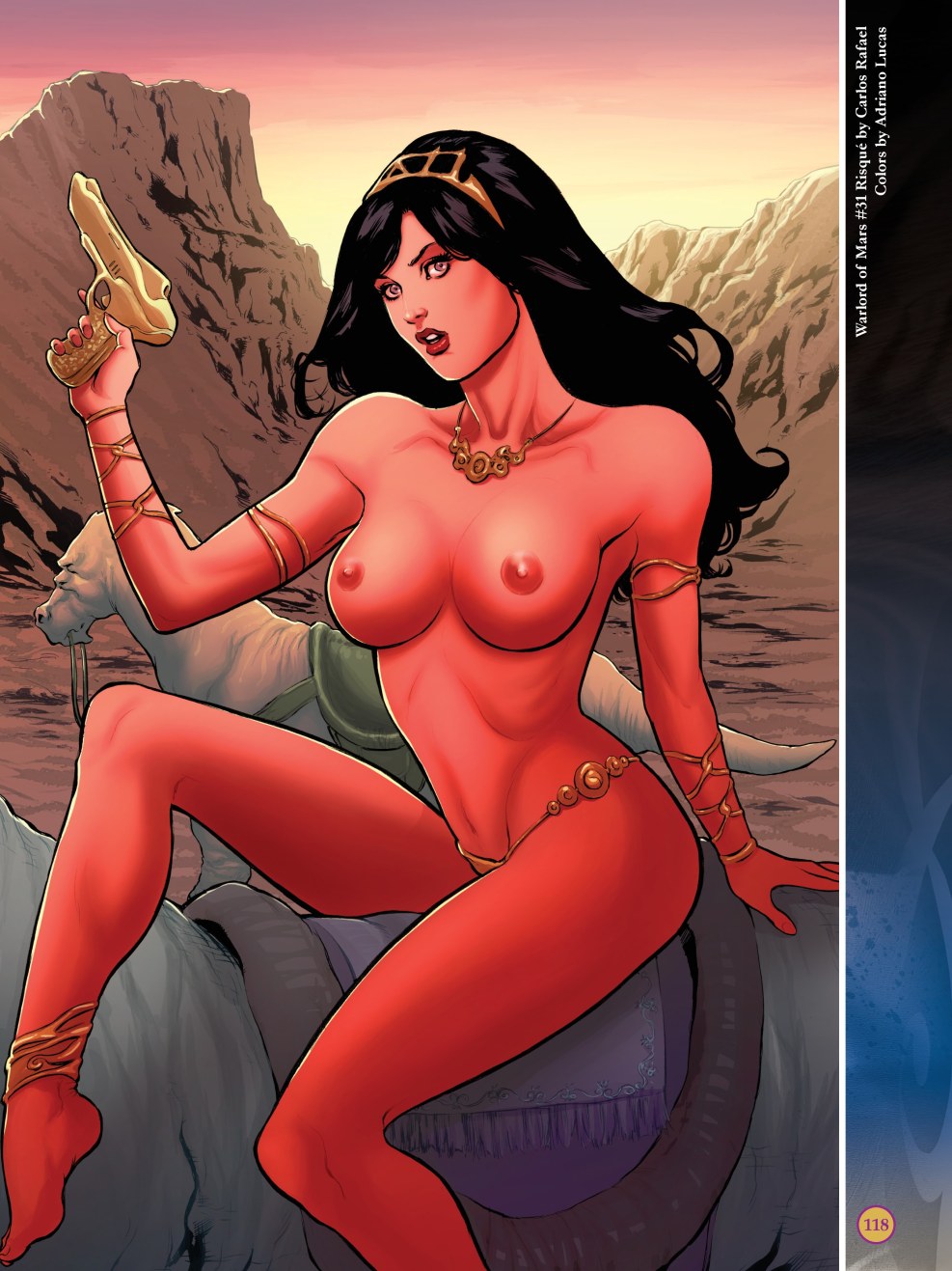 John Carter Comic Naked