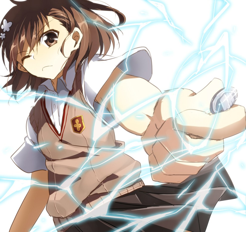 Anime accelerator and Misaka
