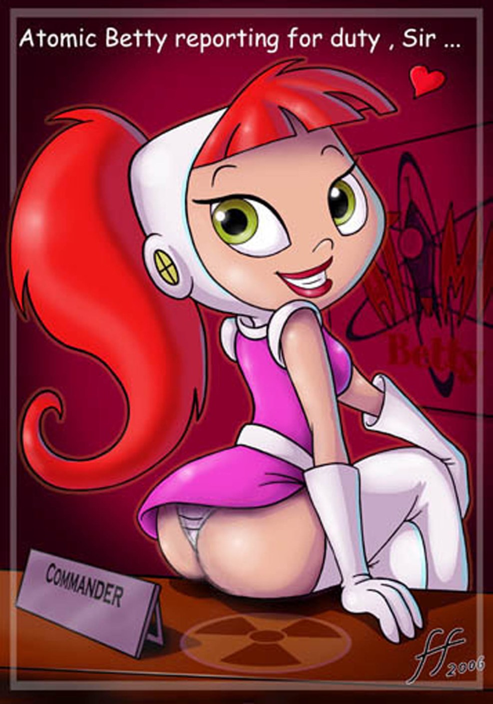 Naked sexy nuclear Betty