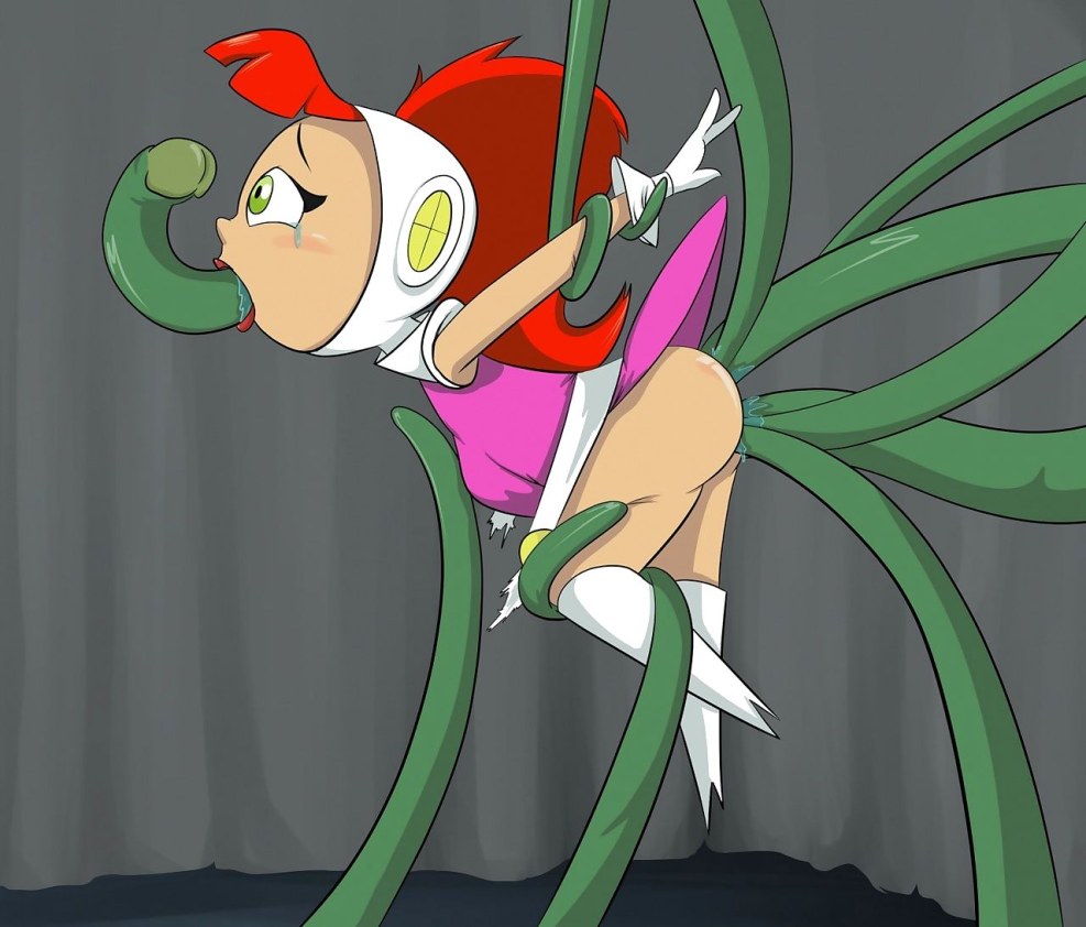 Atomic Betty in Hentai boots