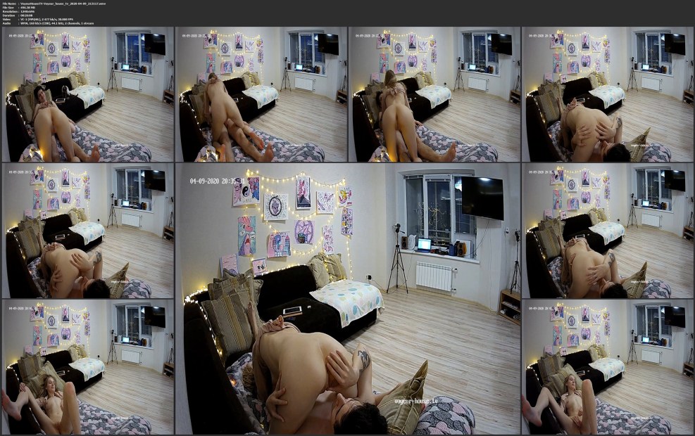 Voyeur House double penetration tv
