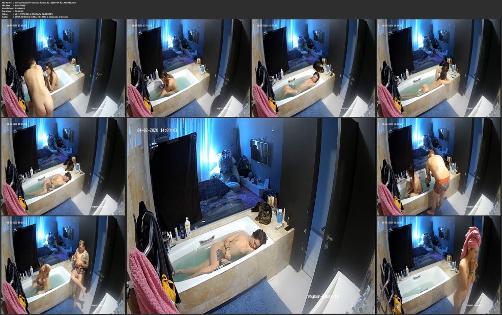 Voyeur House double penetration tv