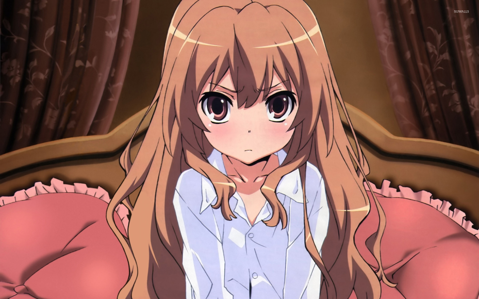 Taiga Aisaka is angry