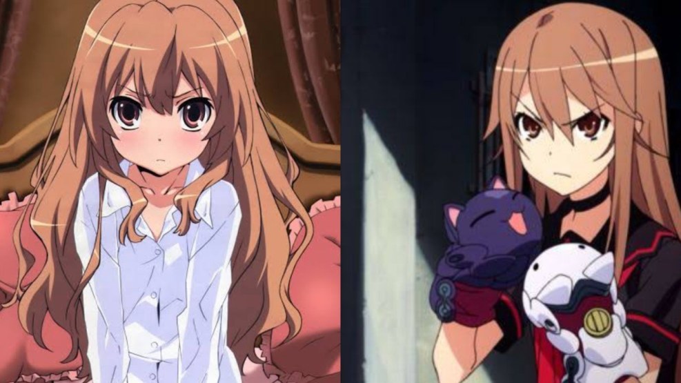 Taiga Aisaka embarrassed