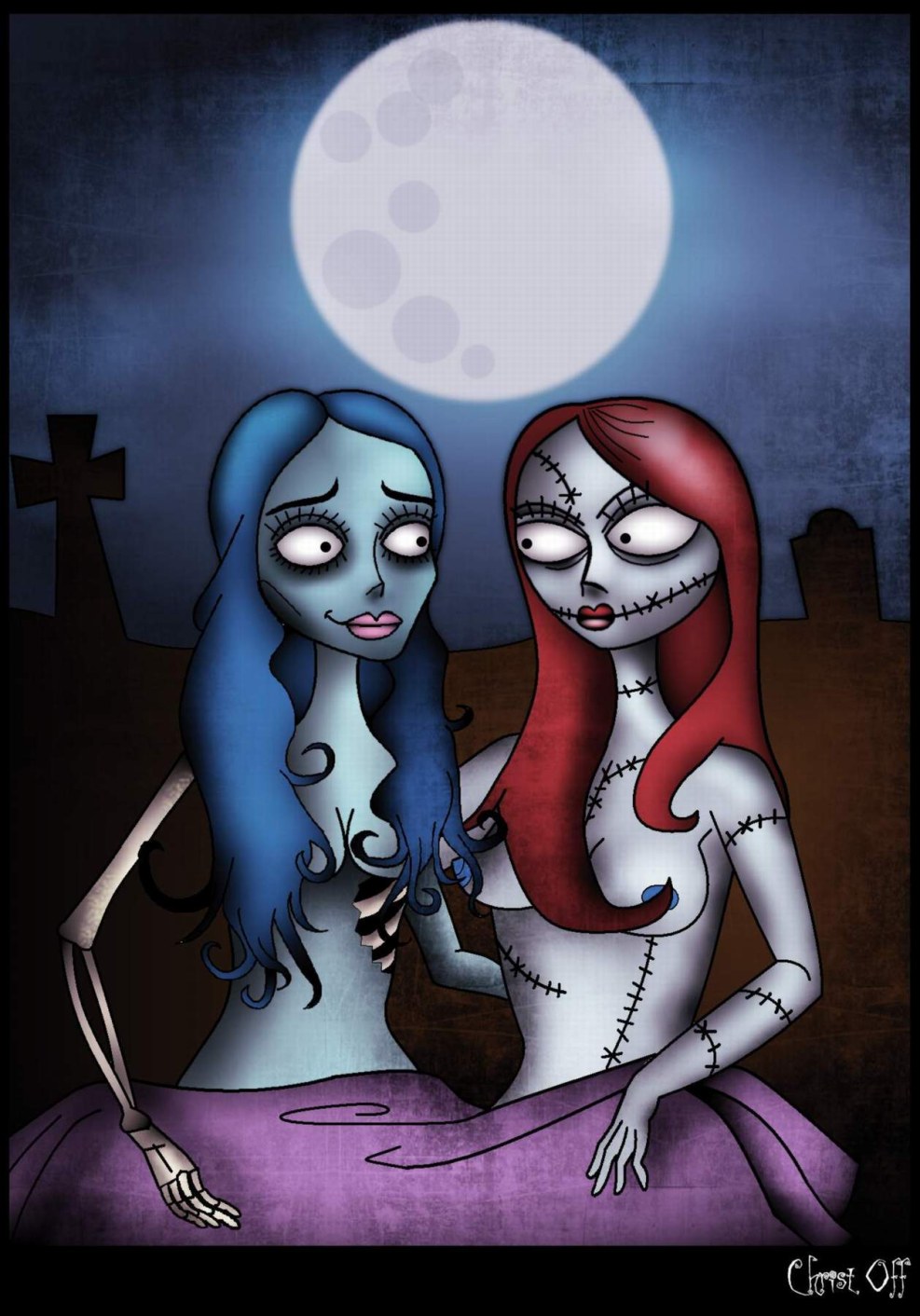 The corpse of the bride Emilia