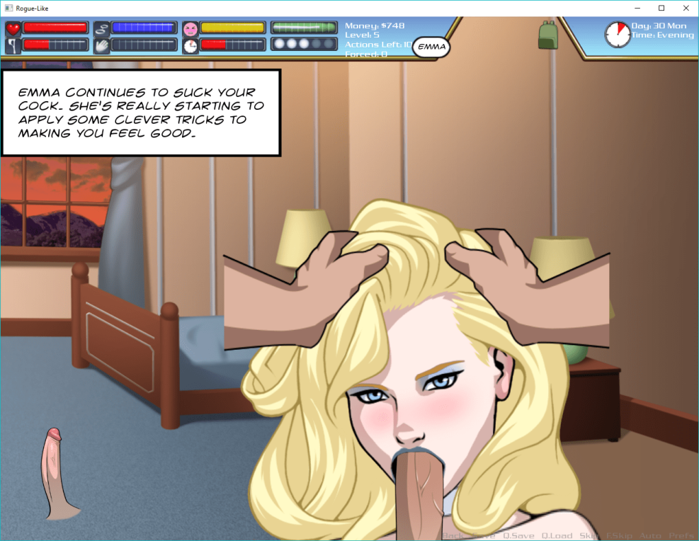 Erotic game Rogue-Like: Evolution Laura