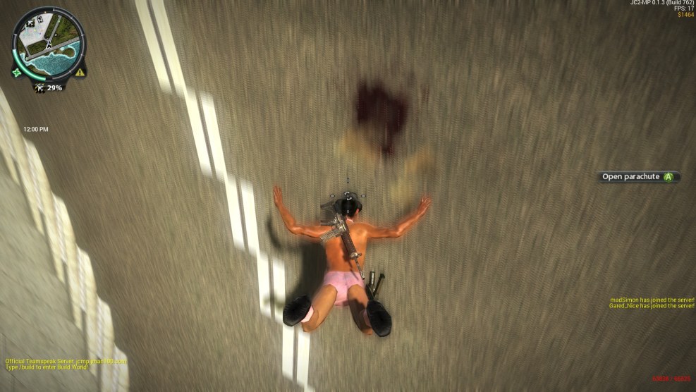 Naked Annika from Just Cause 3