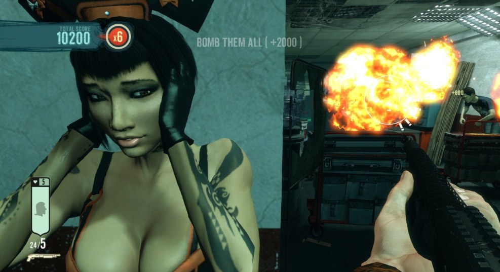 Heroes of the game Blue estate