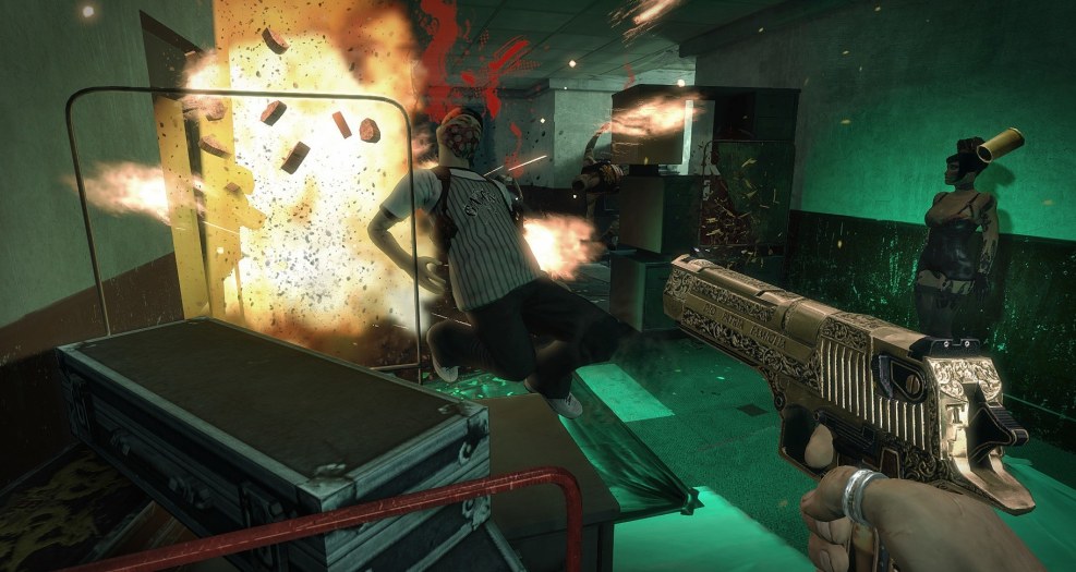 Game rail Shooter Blue Estate