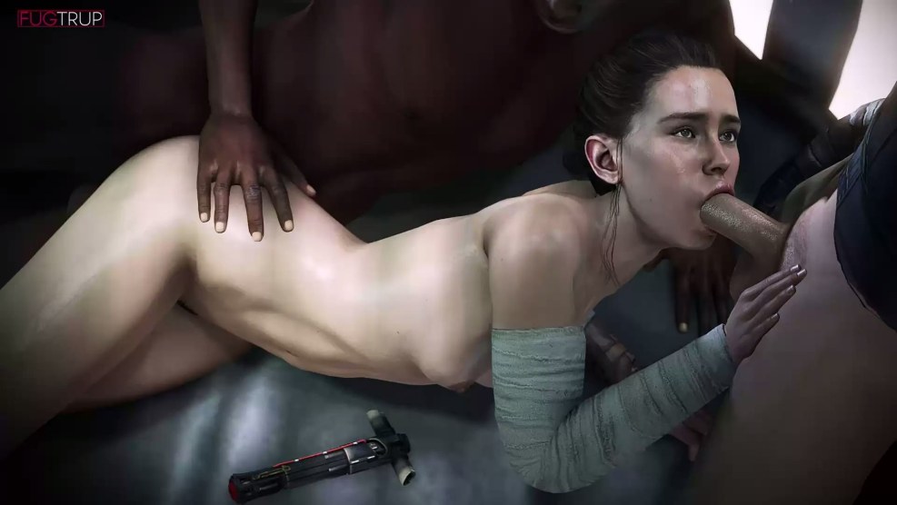 XXX Star Wars Rey 3D
