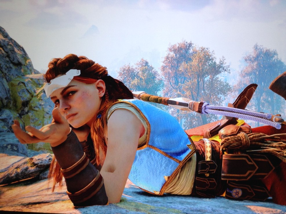 Horizon Zero Dawn Ela naked art